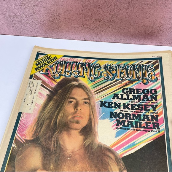 Vintage Rolling Stone Magazine Greg Allman Norman Mailer January 16, 1975 Music - Picture 3 of 6